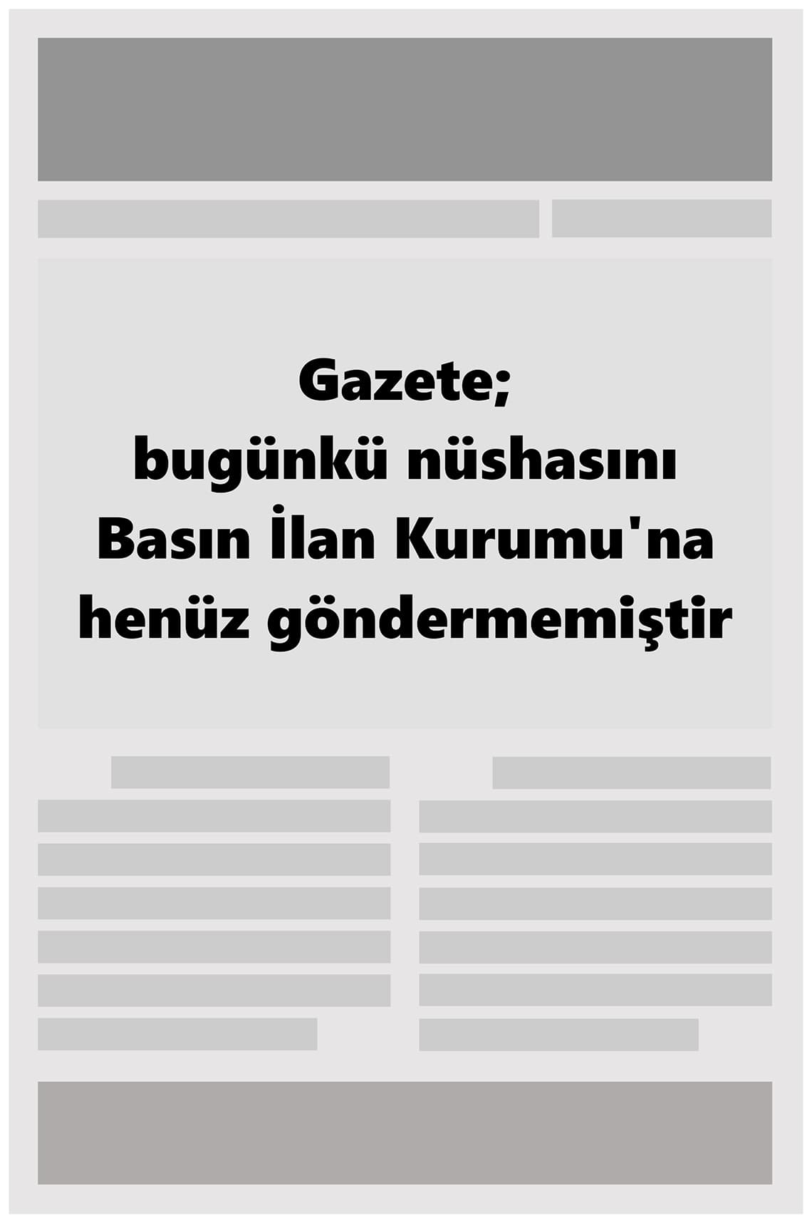 DOĞRUHABER gazetesi kapağı